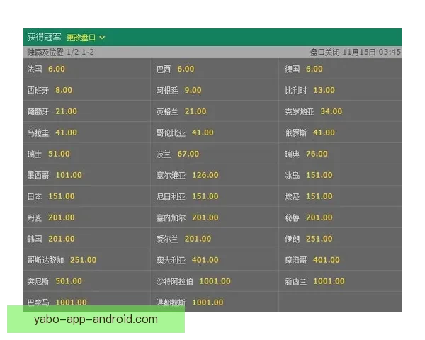 世界杯竞猜赔率深度分析助你精准预测赛事结果技巧